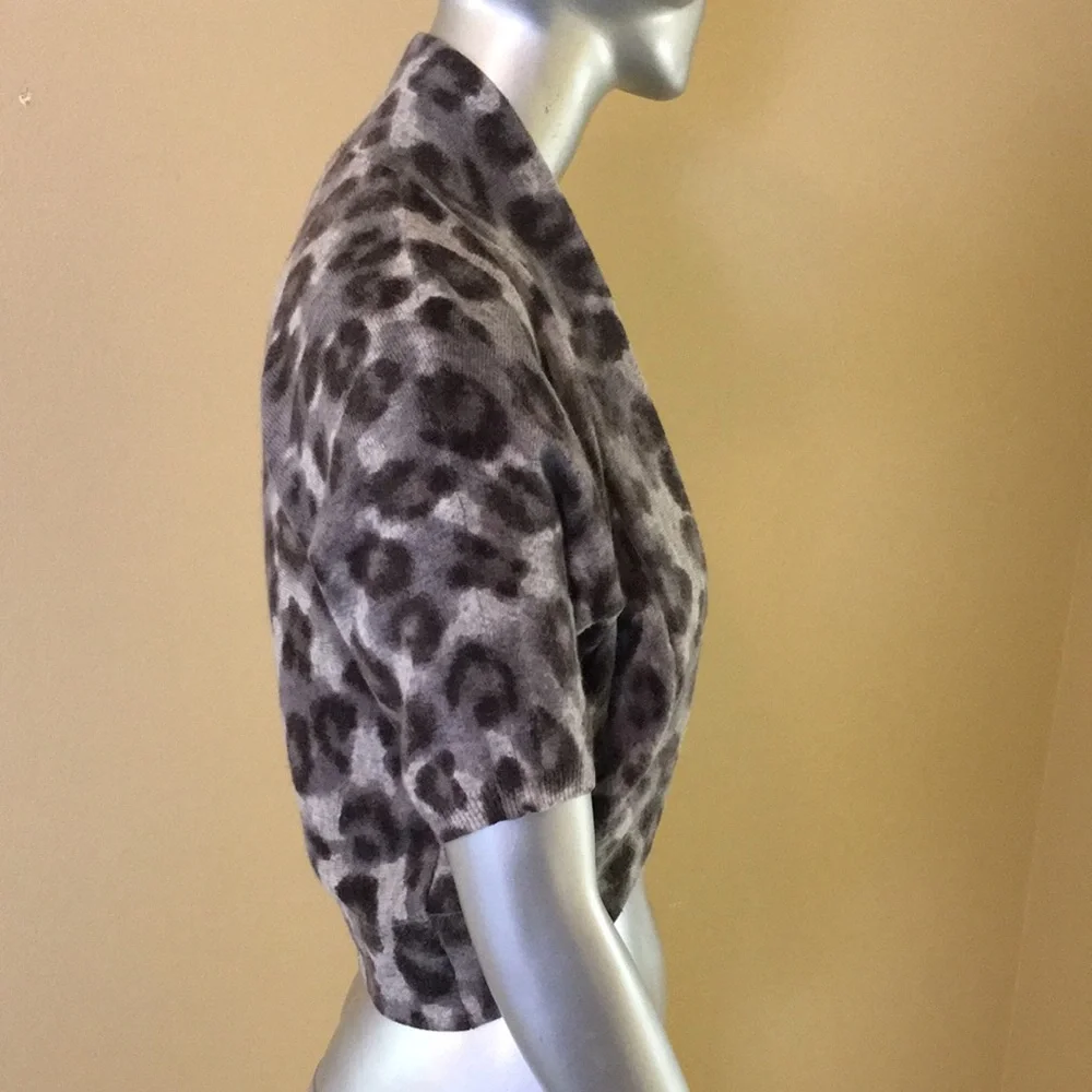 Banana Republic Leopard Print Bolero Coverup - Picture 7 of 11